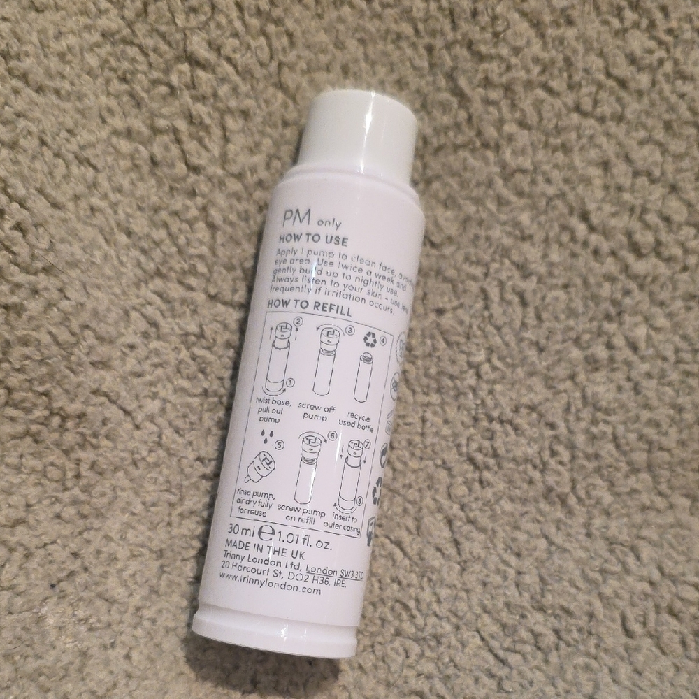 Trinny Londob Overnight Clarity Retinal/Niacinamide Serum Refill - New - Picture 2 of 2